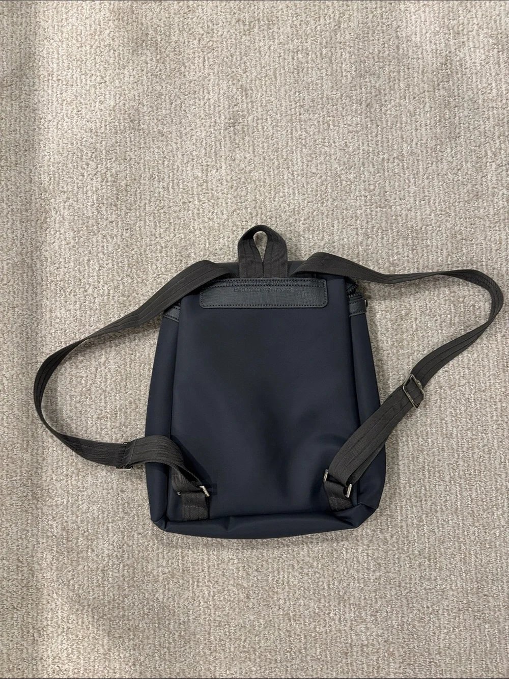 Longchamp Le Pliage One M Backpack in Anthracite Grey